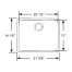 Rectangular Sink