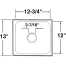 Rectangular Sinks