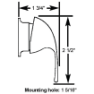 10500 Compact Single Lever Shower Mixer