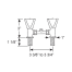 Triangle Knob Mixing Bridge