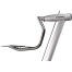 Self Levelling Radar Mount - Backstay