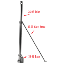 Single Wire Lifeline Stanchion - 26"