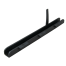 T-Track Spring-Stop Lined Eye Slide - for 1-1/4" Track