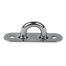 2-1/4" Long of Schaefer Marine Welded Pad Eyes - 304 Stainless Steel