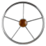 230115 of Sea-Dog Line 15" SS Steering Wheel - 10 or 25 Degree Dish