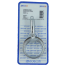 2" Round Horn Oarlock - Chromed Zinc, 1/2" Shank