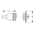 Polarized Electrical Connector - Plastic
