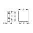 diagram of Sea-Dog Line 90 Degree Angle Bracket