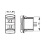 dimensions of Sea-Dog Line AMP Meter Rocker Switch