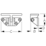Angle Base Hatch Hinge