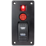 Bilge Pump High Water Alarm Panel w/ Switch
