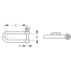 Captive Pin Long D-Shackles