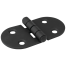 Dampening Round Side Door Hinge, Short