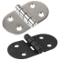 Dampening Round Side Door Hinge, Short