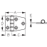 Dampening Short Side Door Hinge