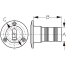 Deck Fill with Keyless Cap - 316 S.S