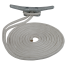 braided white of Sea-Dog Line Premium Dock Line - Double Braided Nylon