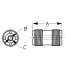 dia of Sea-Dog Line Double Female UHF Connector