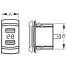 Double Usb Rocker Switch Style Voltmeter