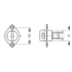 diagram of Sea-Dog Line Drain Plug