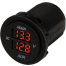 Dual Round Voltmeter