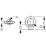 dia of Sea-Dog Line Eye Nut - UNC Thread