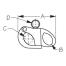 dia of Sea-Dog Line Fixed Eye Snap Shackle