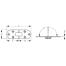 dia of Sea-Dog Line Flush 2-Pin Hinge - 3-1/4", Stamped 304 Stainless Steel
