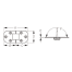 dia of Sea-Dog Line Flush 2-Pin Hinge - 3"
