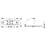 dia of Sea-Dog Line Flush Mount Round Side Hinge