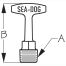 Garboard Drain T-Handle Plug