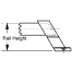 Hand Rail Fittings - 60º Center