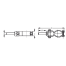 2" Heavy Duty Clamp-On Oarlocks - Plated Steel, 9/16" Shank