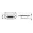 Dimensions of Sea-Dog Line LED Courtesy Lights