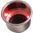 LED Flush Mount Combo Drink Holder With Drain Fitting