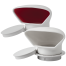 Low Profile PVC Cowl Vent - with Snap-In Deck Plate