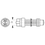 Momentary Push Button Switch with Cap