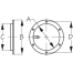 Dimensions of Sea-Dog Line Pop Out Deck Plate