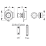 Push Button Rim Latch