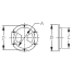 Quarter Turn Deck Plate