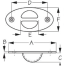 Recessed Anchor Point / Horizontal