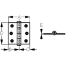 Removable Pin Butt Hinge