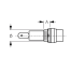 Round Fuse Holder - Spade Terminal