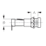 Round Fuse Holder w/ Flush Cap - Spade Terminal