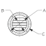Round Louvered Vent