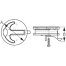 Round T-Handle Latch