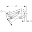 Mild Steel Snap Hook