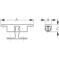 Stud Catch - Brass