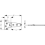 diagram of Sea-Dog Line T-Hinge 4"