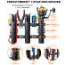 Triple Threat Three Pole Rod Holder
